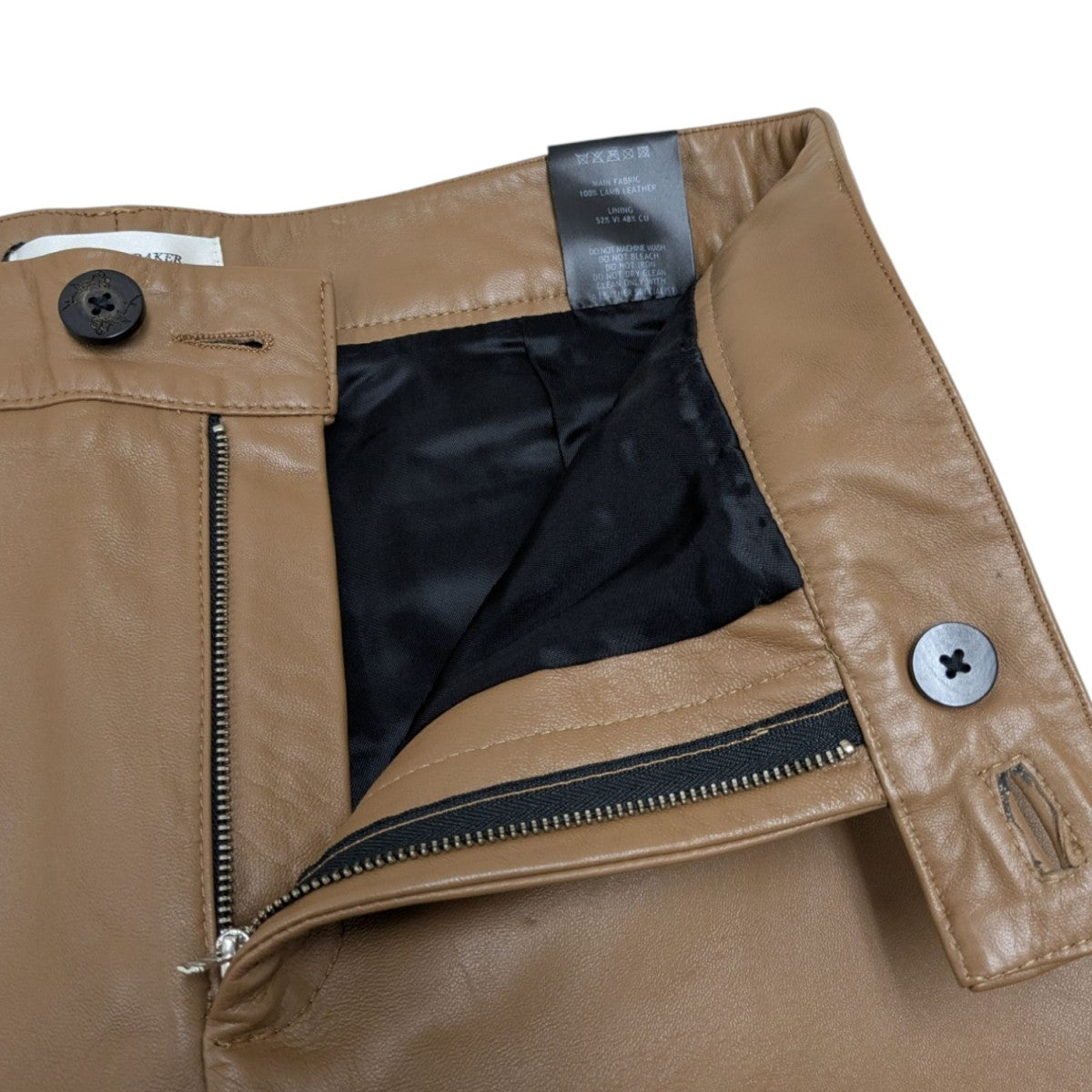 ERNEST W．BAKER(アーネスト ダブル ベイカー) LEATHER FLAR