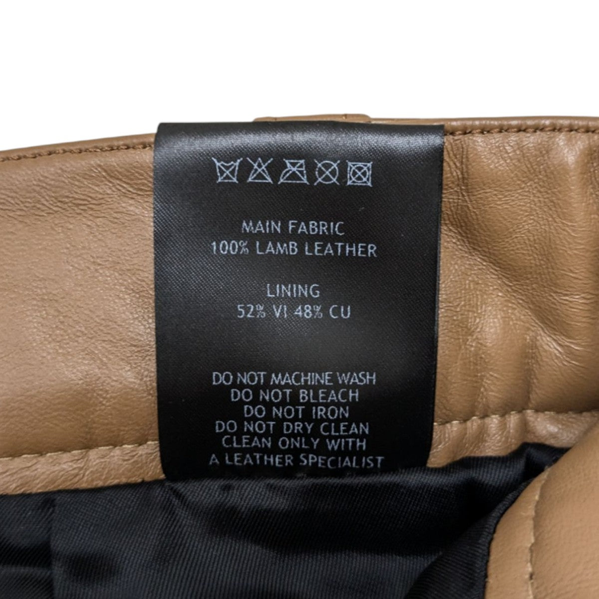 ERNEST W．BAKER(アーネスト ダブル ベイカー) LEATHER FLAR