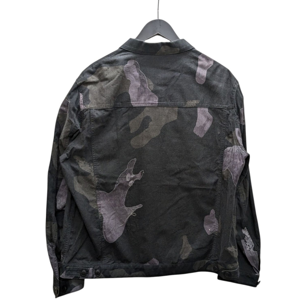 B Yohji Yamamoto ペイントシャツジャケットNR-J54-008 古着・中古-4枚目のアイテム画像