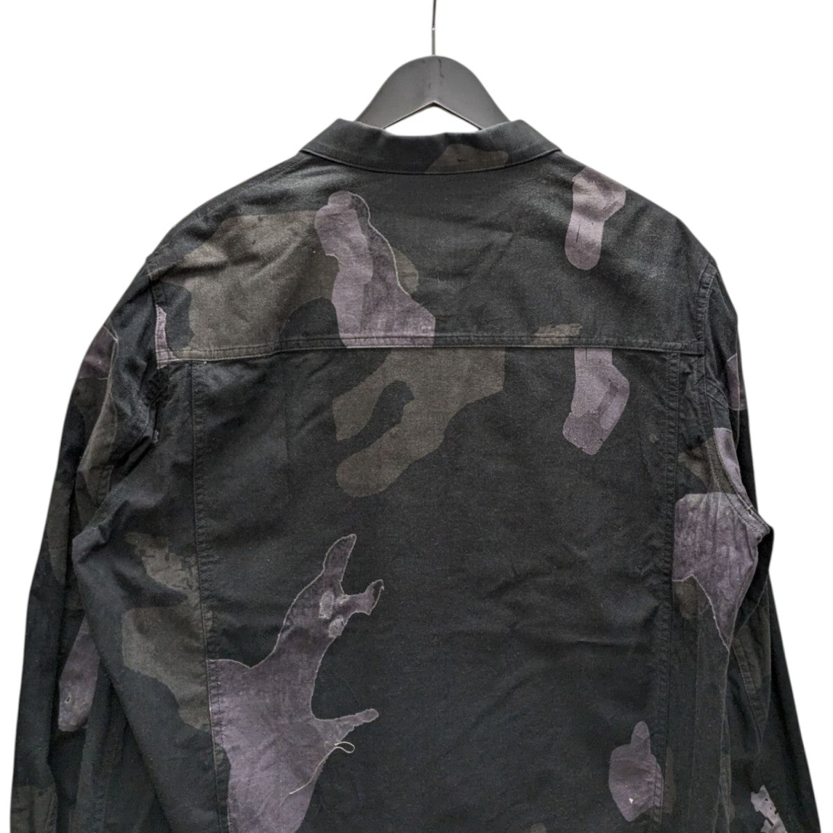 B Yohji Yamamoto ペイントシャツジャケットNR-J54-008 古着・中古-5枚目のアイテム画像