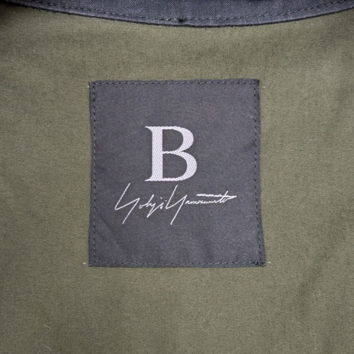 B Yohji Yamamoto ペイントシャツジャケットNR-J54-008 古着・中古-7枚目のアイテム画像