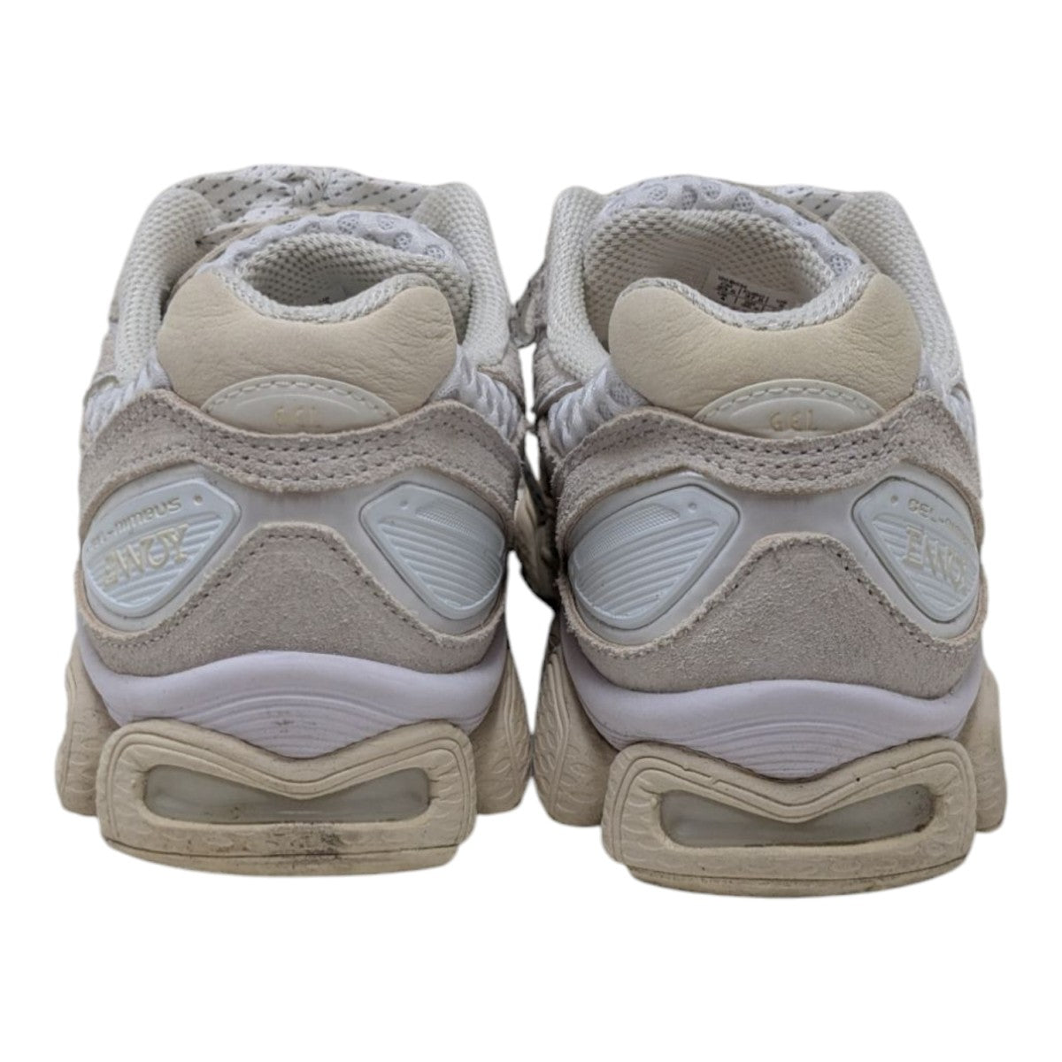 asics×ENNOY GEL-NIMBUS 9 WHITE CREAMローカットスニーカー1201B034