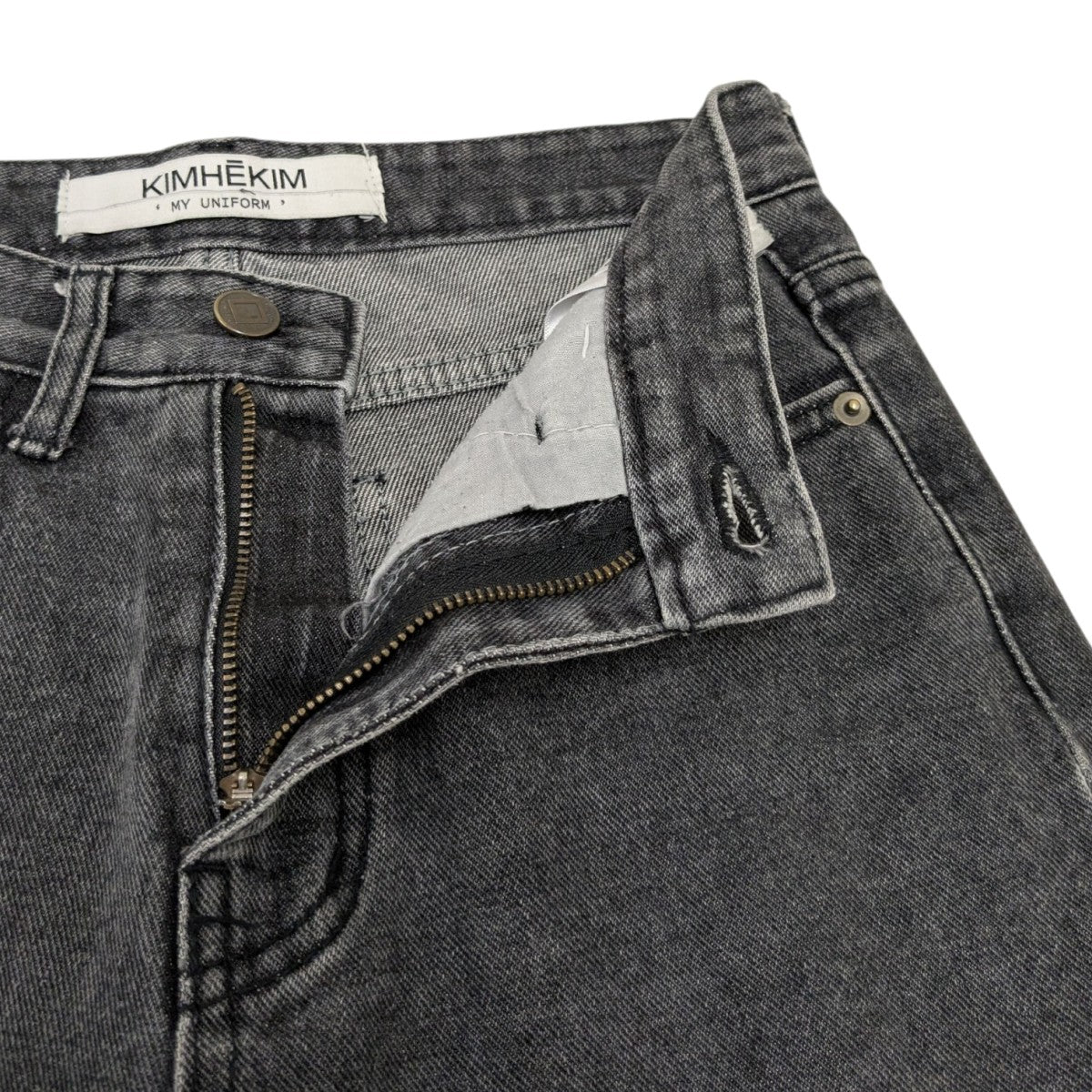 KIMHEKIM(キムヘキム) デニムパンツ ブラック サイズ S｜【公式