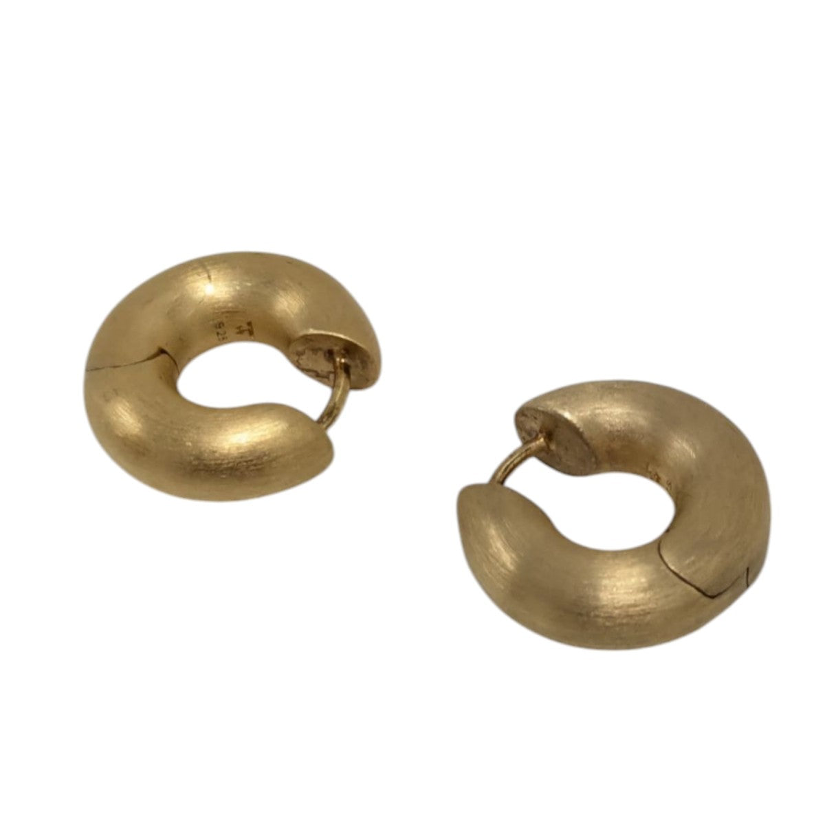 TOM WOOD(トムウッド) Chunky Hoops Satin Smallフープピアス 2