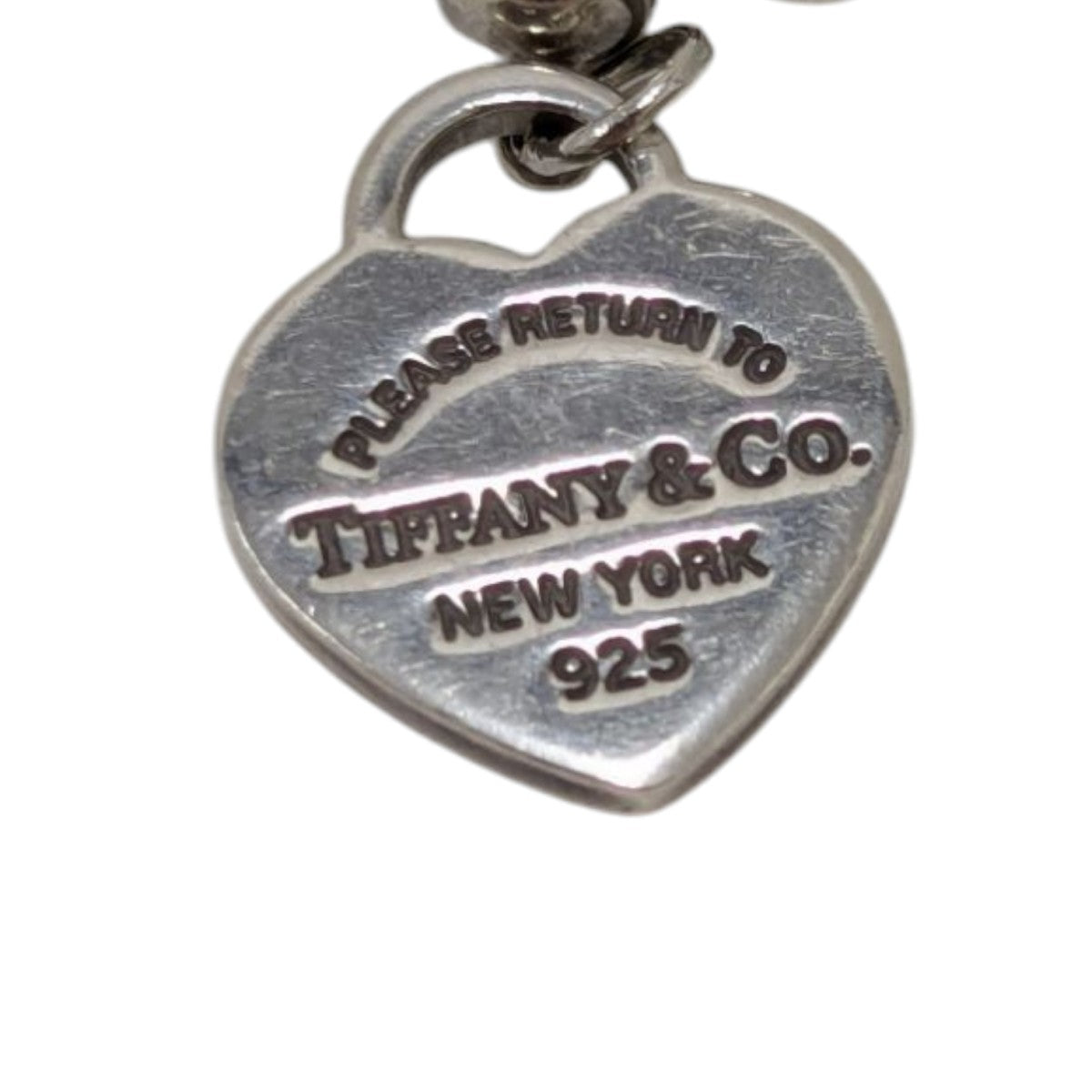 Tiffany ＆ Co． ブルー ハート タグビーズブレスレット 古着・中古-4枚目のアイテム画像