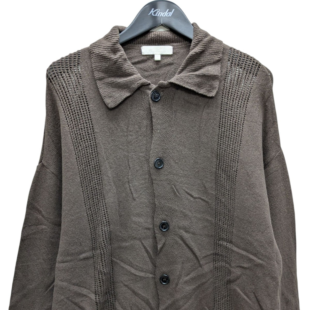 トップス mfpen Formal Polo coffee MFPEN Formal Knitted Shirt - Coffee | TheRoom