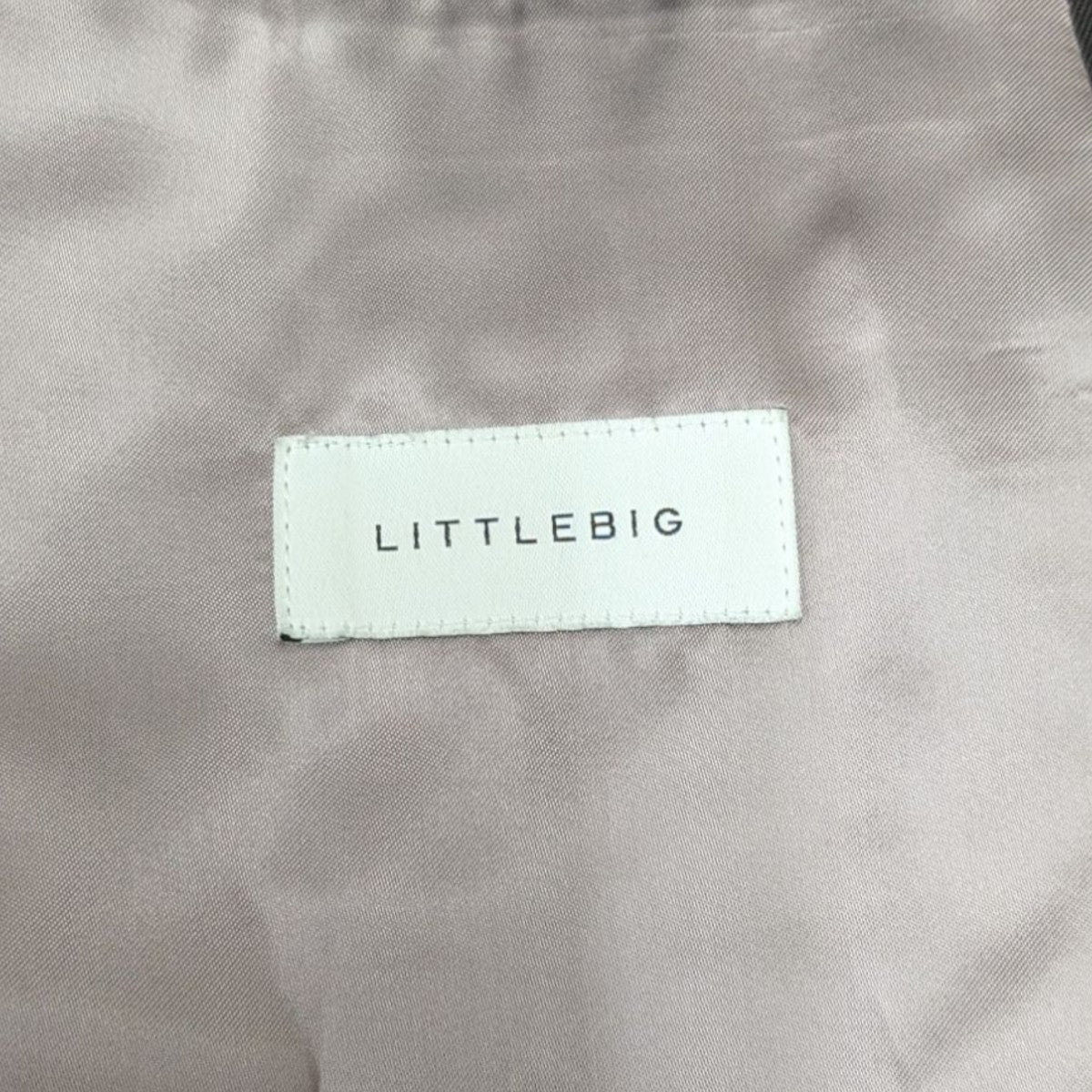 LITTLEBIG テーラードジャケット/2/ウール/ホワイト/ストライプ LITTLEBIG テーラードジャケット/2/ウール/ホワイト/ストライプ