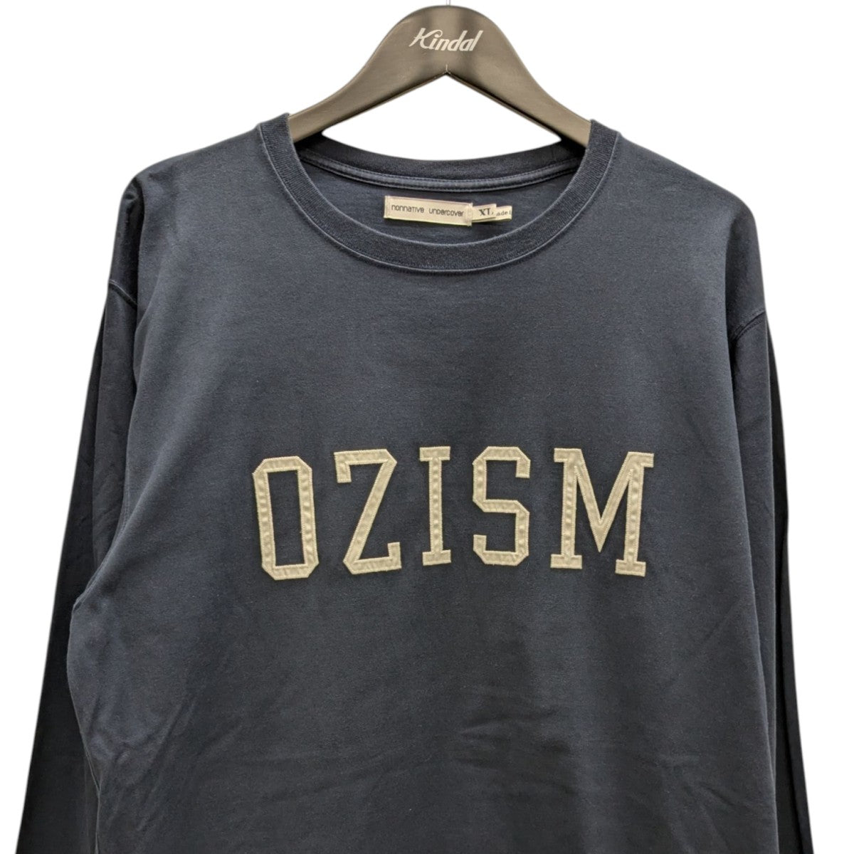 MONK L S TEE OZISM COTTON JERSEY ロングスリーブTシャツ