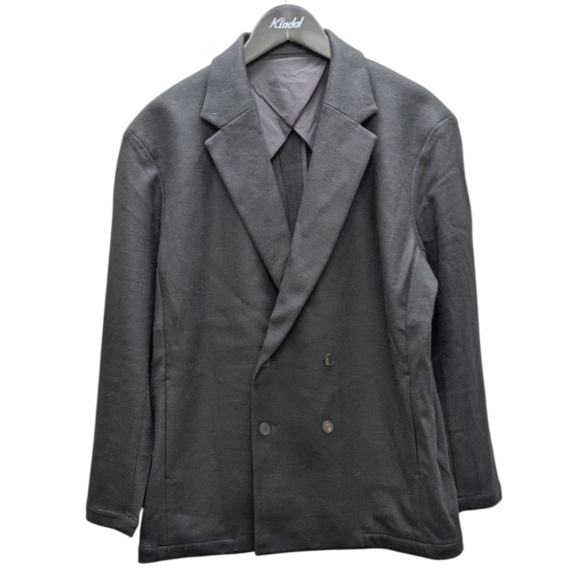 Washable Flannel Cashemere Touch Double Jacket ウールダブルジャケット