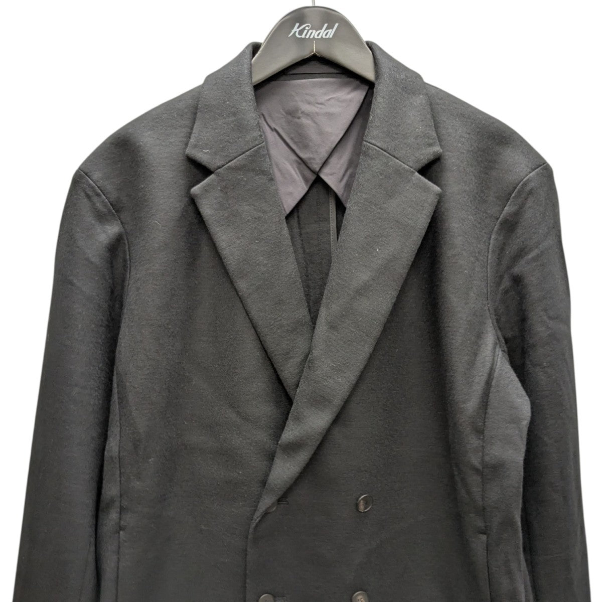 Washable Flannel Cashemere Touch Double Jacket ウールダブルジャケット