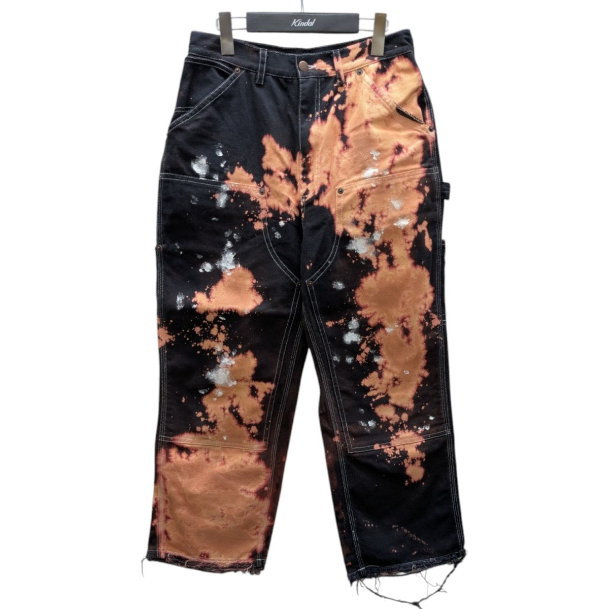Breach＆Crash Painter Pants ブリーチ加工ダブルニーパンツ