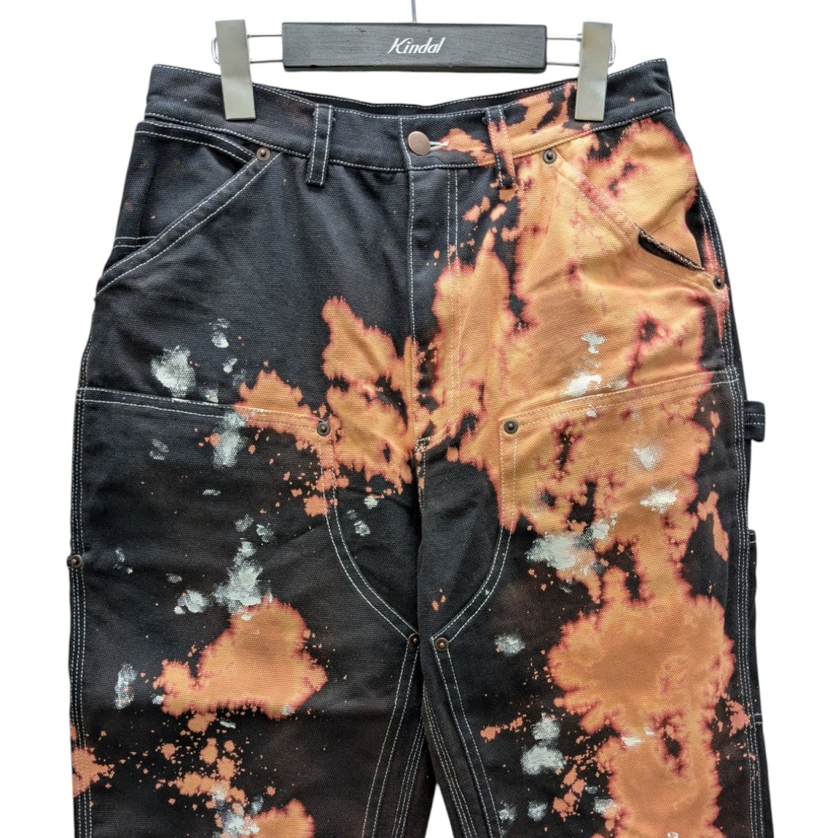 Breach＆Crash Painter Pants ブリーチ加工ダブルニーパンツ