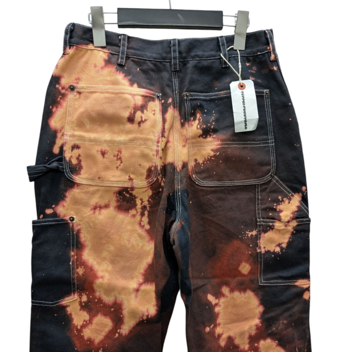 Breach＆Crash Painter Pants ブリーチ加工ダブルニーパンツ