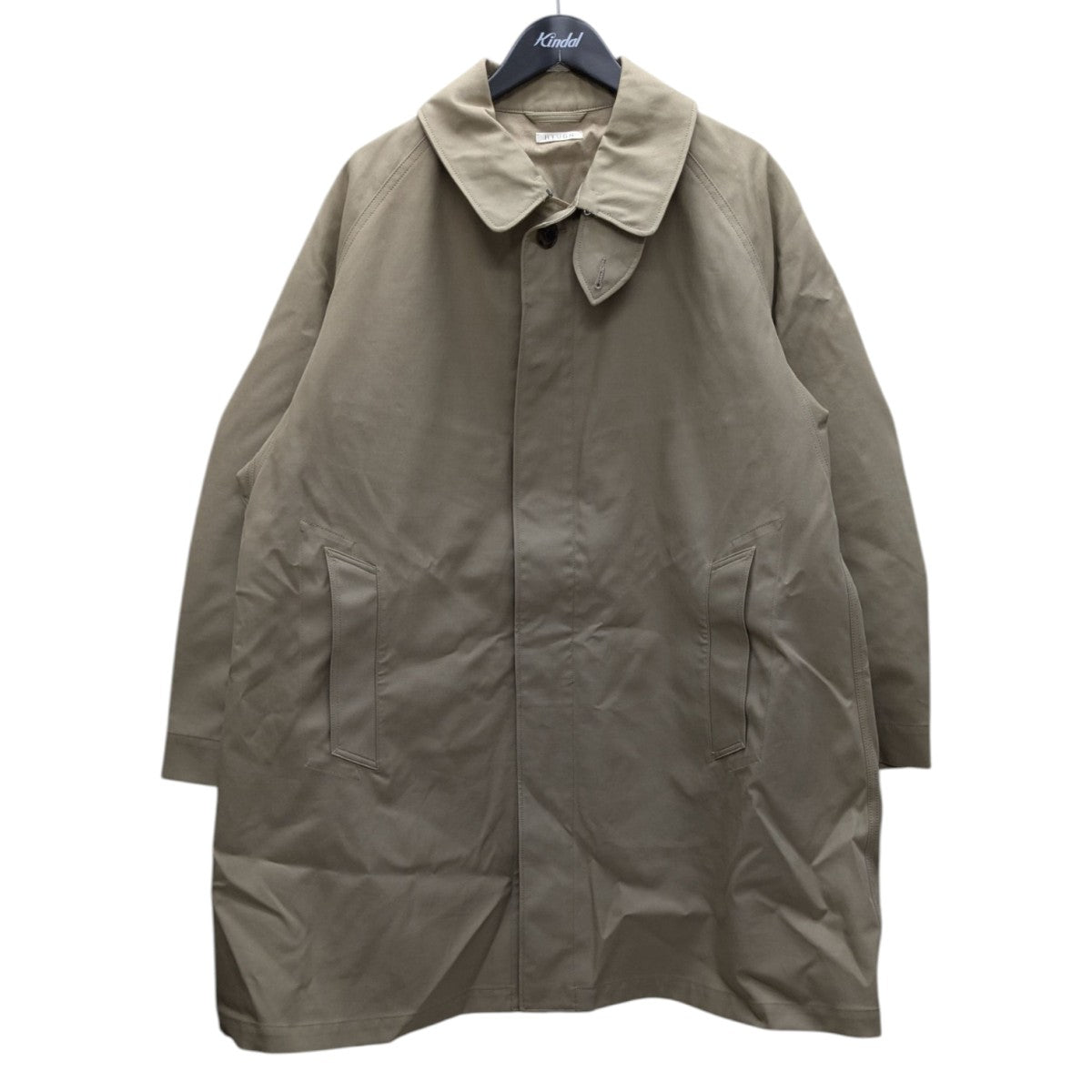 HUGEN  コットンダブルクロスバルカラーハーフコート HEUGN（ユーゲン）Albert コットンダブルクロスバルカラーハーフ