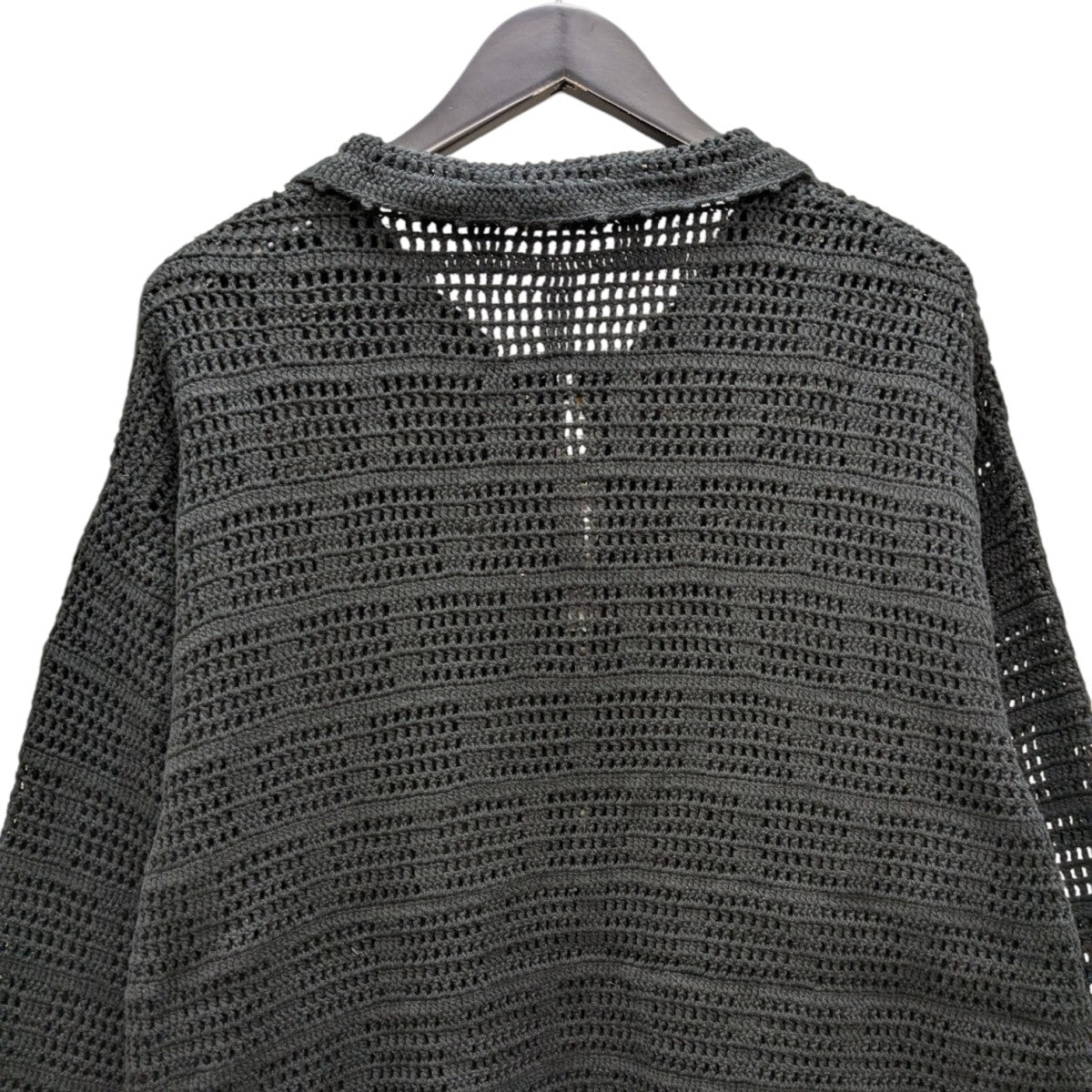 MAATEE＆SONS(マーティーアンドサンズ) Hand knit ニットシャツ