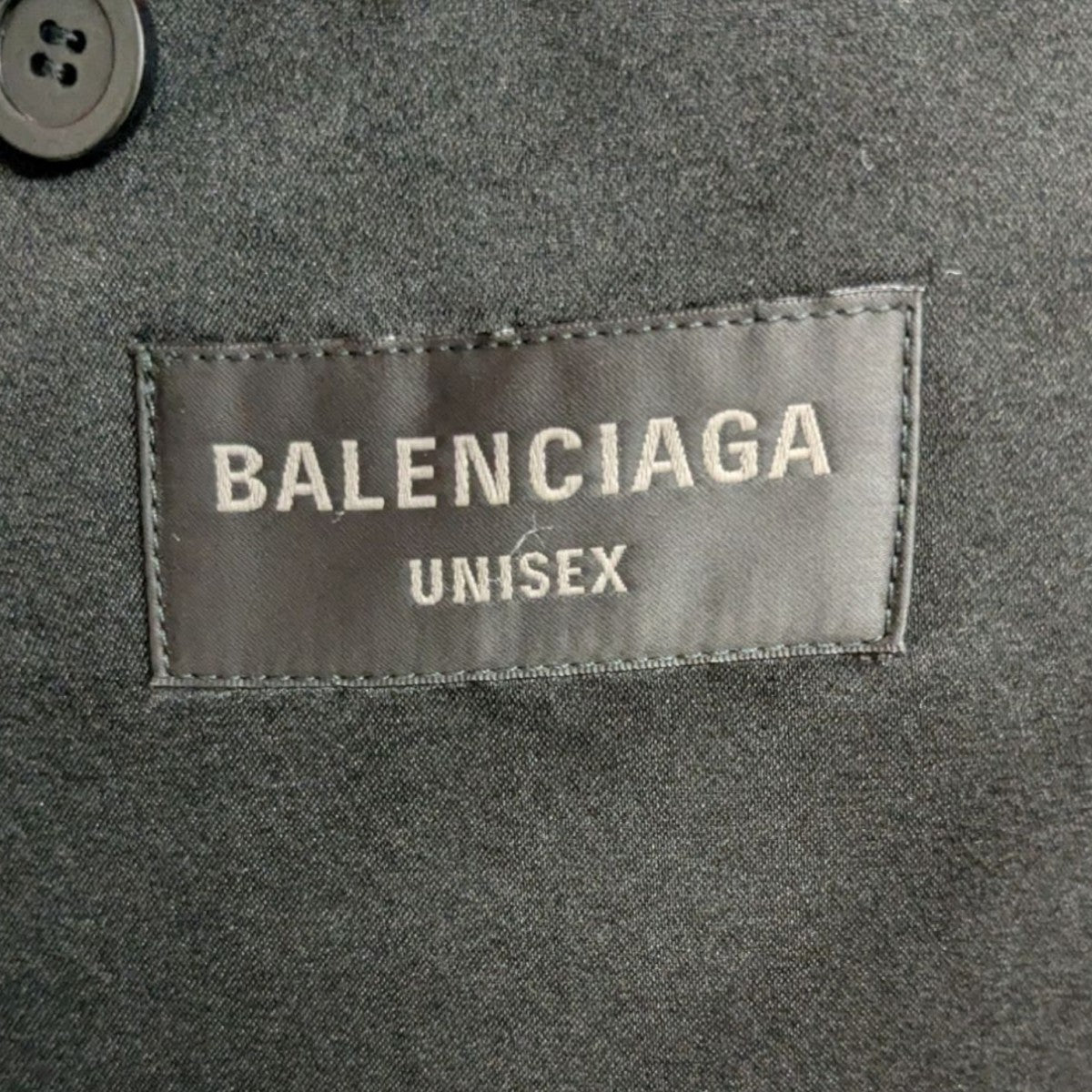 BALENCIAGA 23SS Skater Tuxedo Jacket ダメージ加工テーラードジャケット 古着・中古-7枚目のアイテム画像
