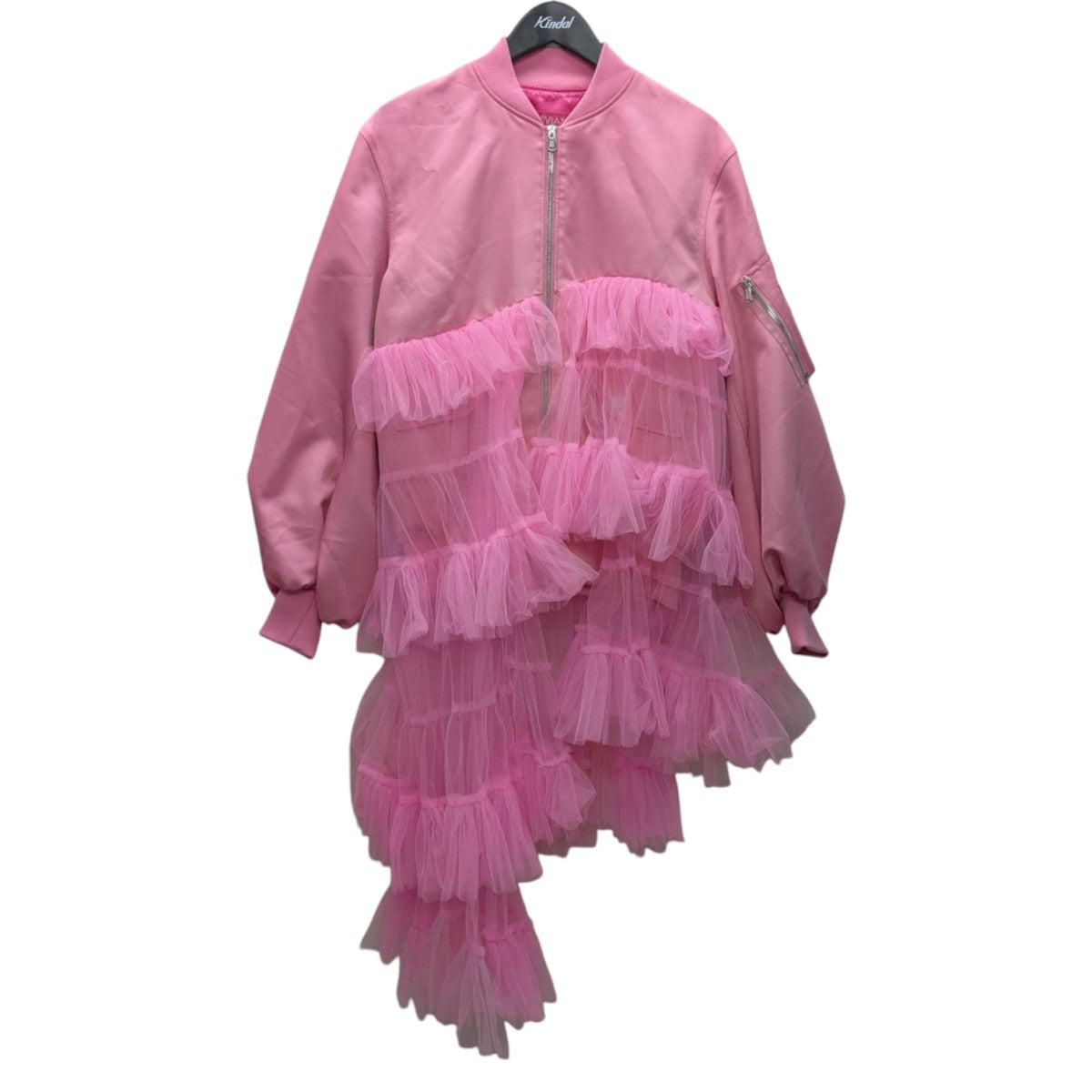 ヴィヴィアーノ VIVIANO 24AW SAMPLE チュールシャツ ピンク サイズ：表記無し VIVIANO(ヴィヴィアーノ) 24AWSAMPLEチュールシャツ ピンク