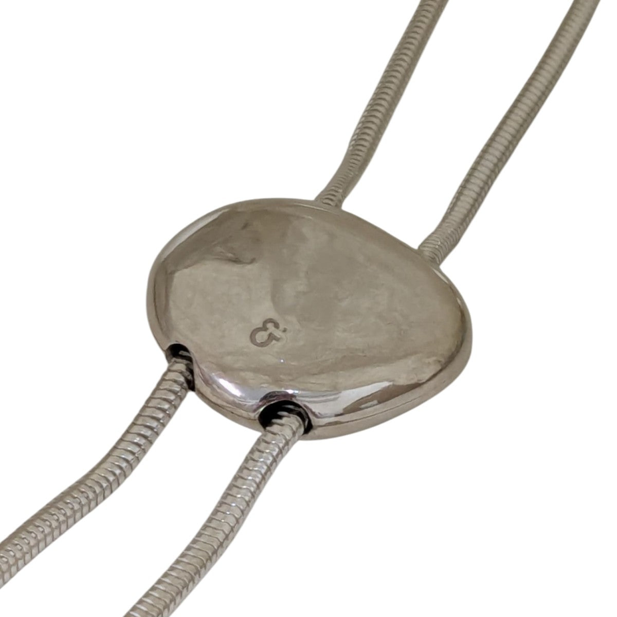 【美品】h'eres PEBBLE LOOP TIE ネックレス　ループタイ 即日発送】h'eres PEBBLE LOOP TIE ヒアーズ ループタイ - メルカリ