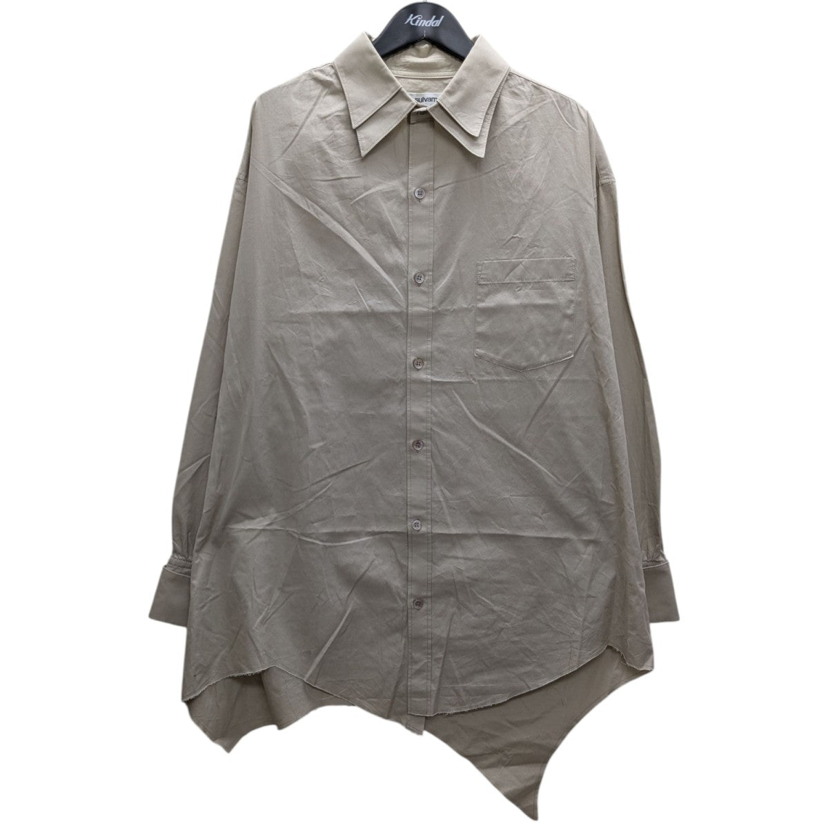 sulvam(サルバム) DOUBLE COLLAR OVER SHIRT ダブルカラーシャツ