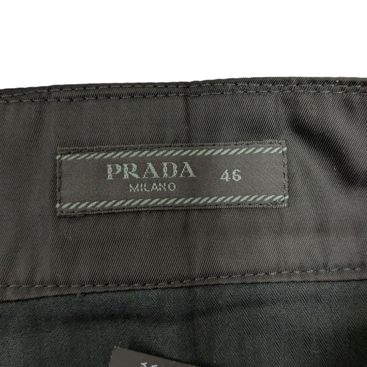PRADA(プラダ) トラウザーパンツ SPG75 ブラック サイズ 46