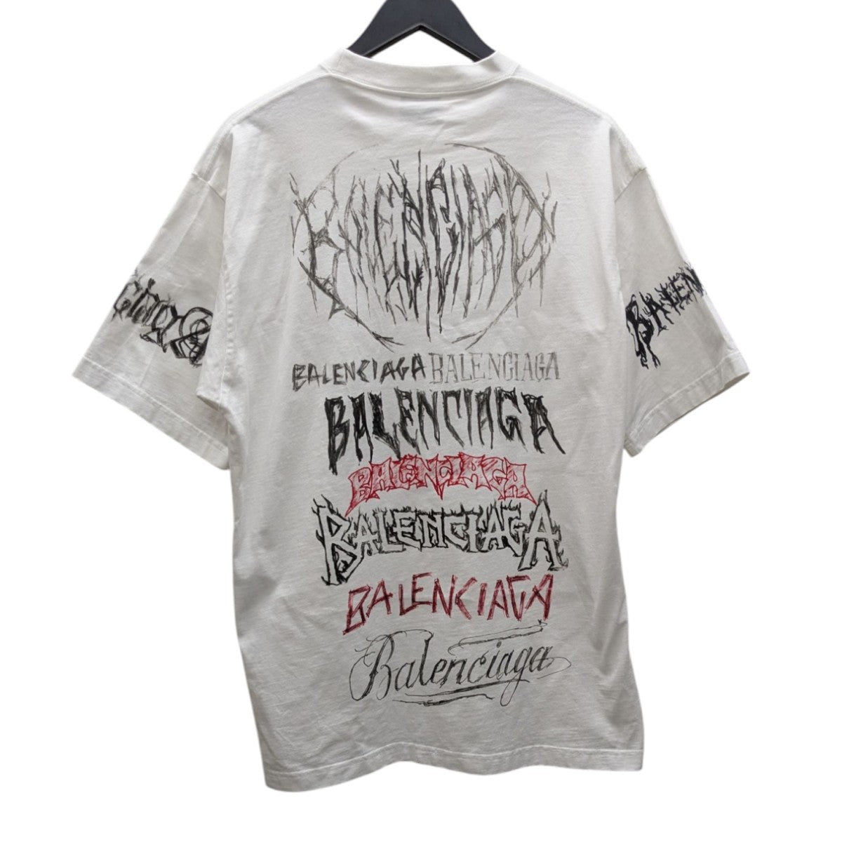 ロゴプリントラージフィットTシャツ