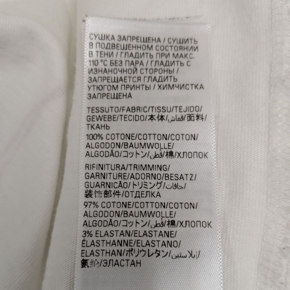 ロゴプリントラージフィットTシャツ
