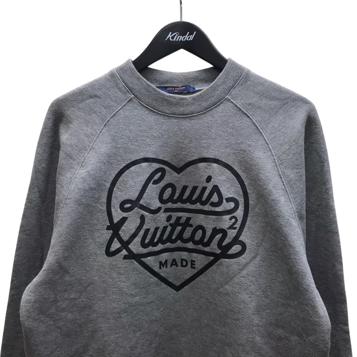 LOUIS VUITTON×NIGO プリントスウェット RM221M UYR HMY02W グレー