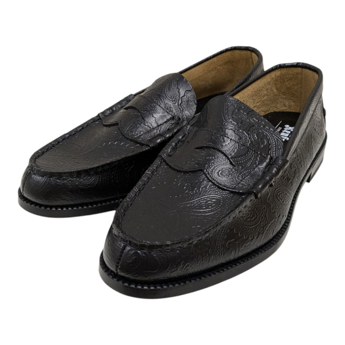 EMBOSSED LOAFERS PAISLEYローファーK004
