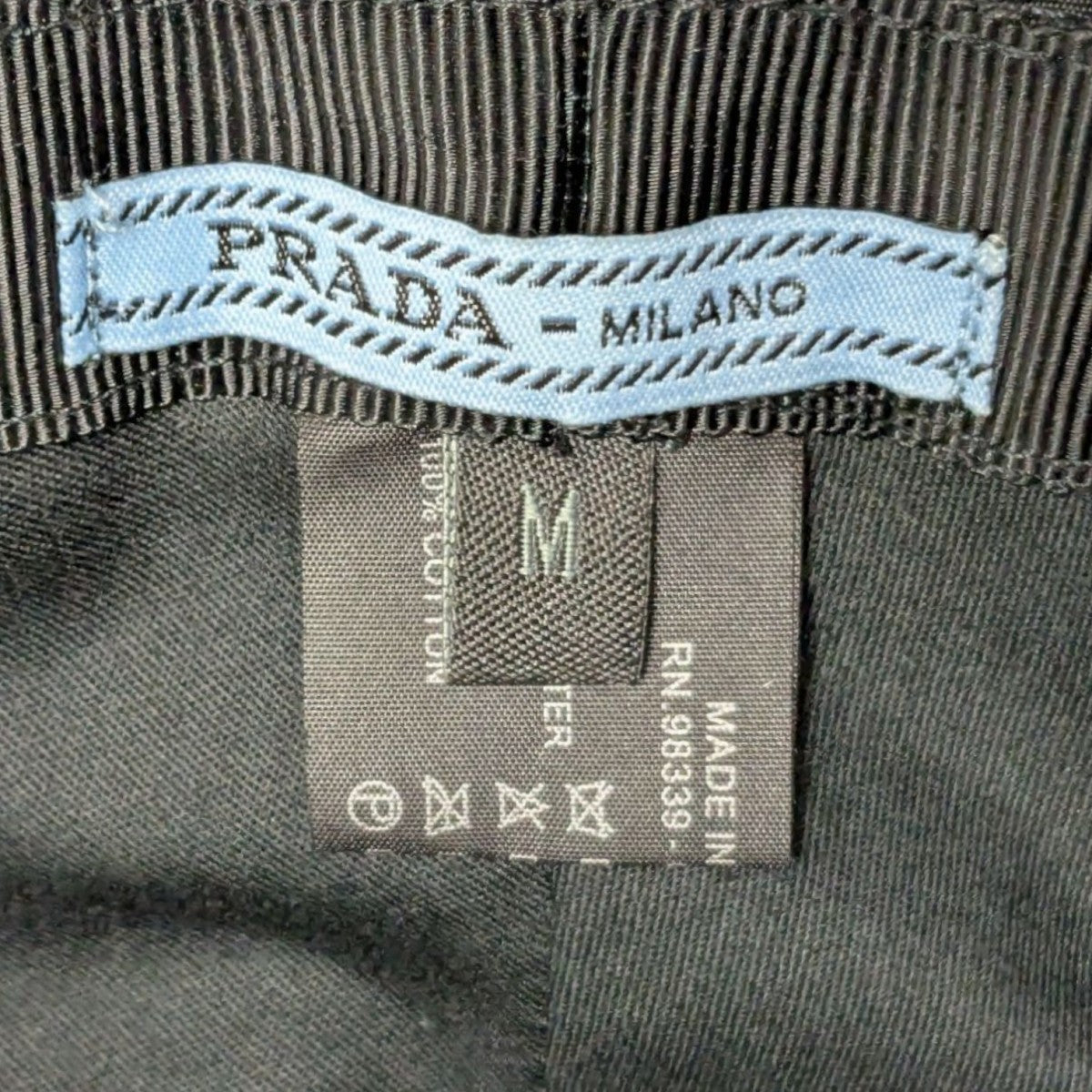 PRADA(プラダ) バケットハット34767 34767 ブラック サイズ M