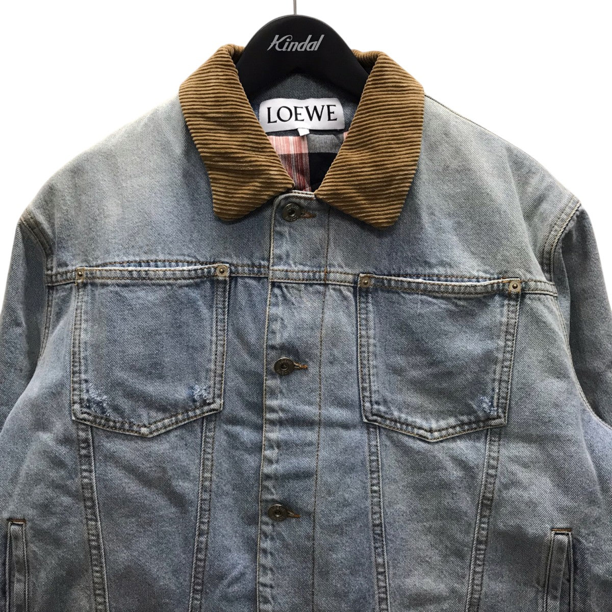 LOEWE(ロエベ) デニムジャケットH526Y50X06 H526Y50X06 インディゴ