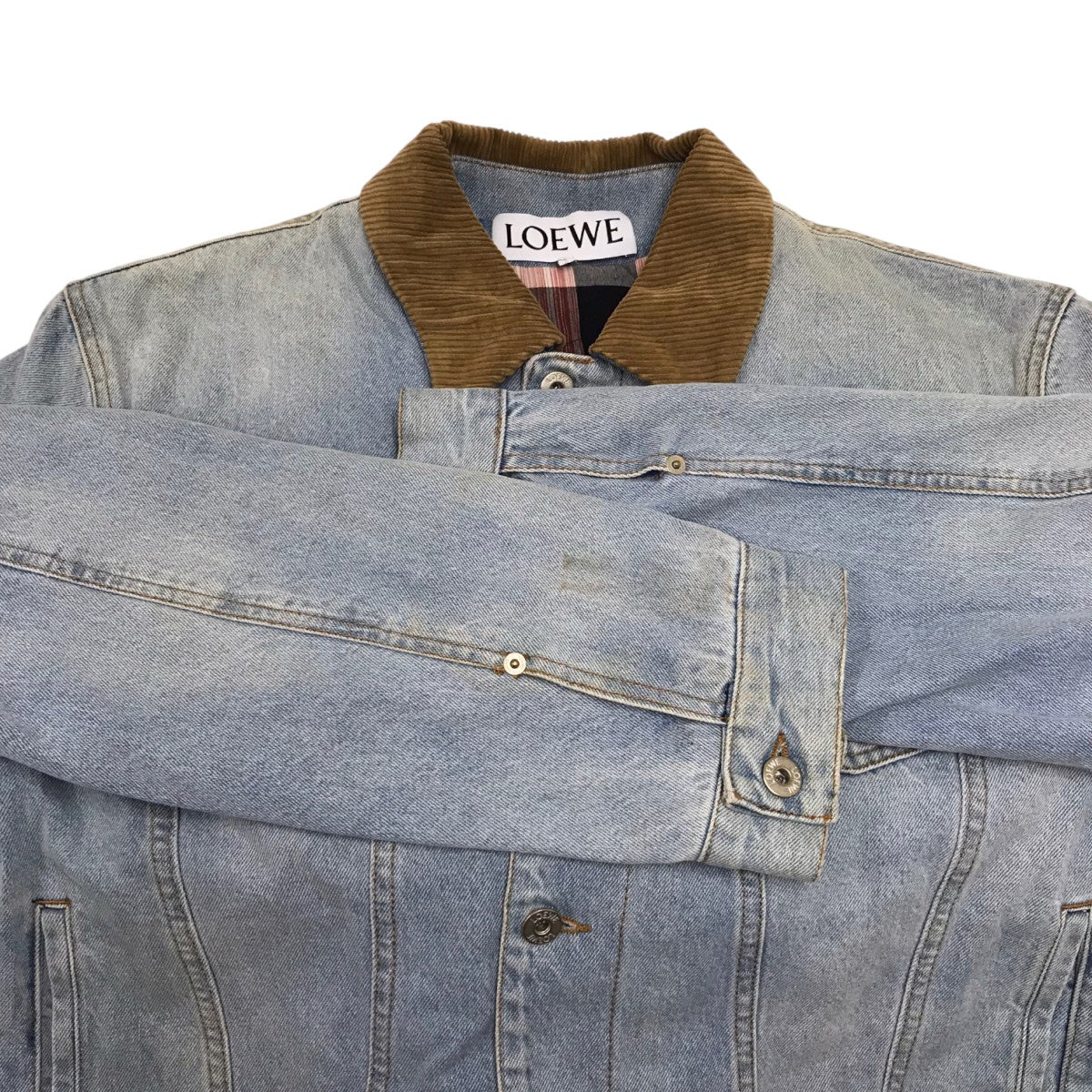 LOEWE(ロエベ) デニムジャケットH526Y50X06 H526Y50X06 インディゴ