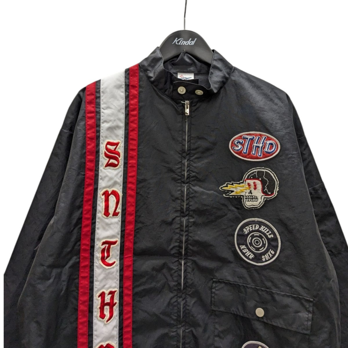 SAINT MICHAEL×NEIGHBORHOOD 25SSレーシングジャケットSM-HR3-0000-C73 古着・中古-2枚目のアイテム画像