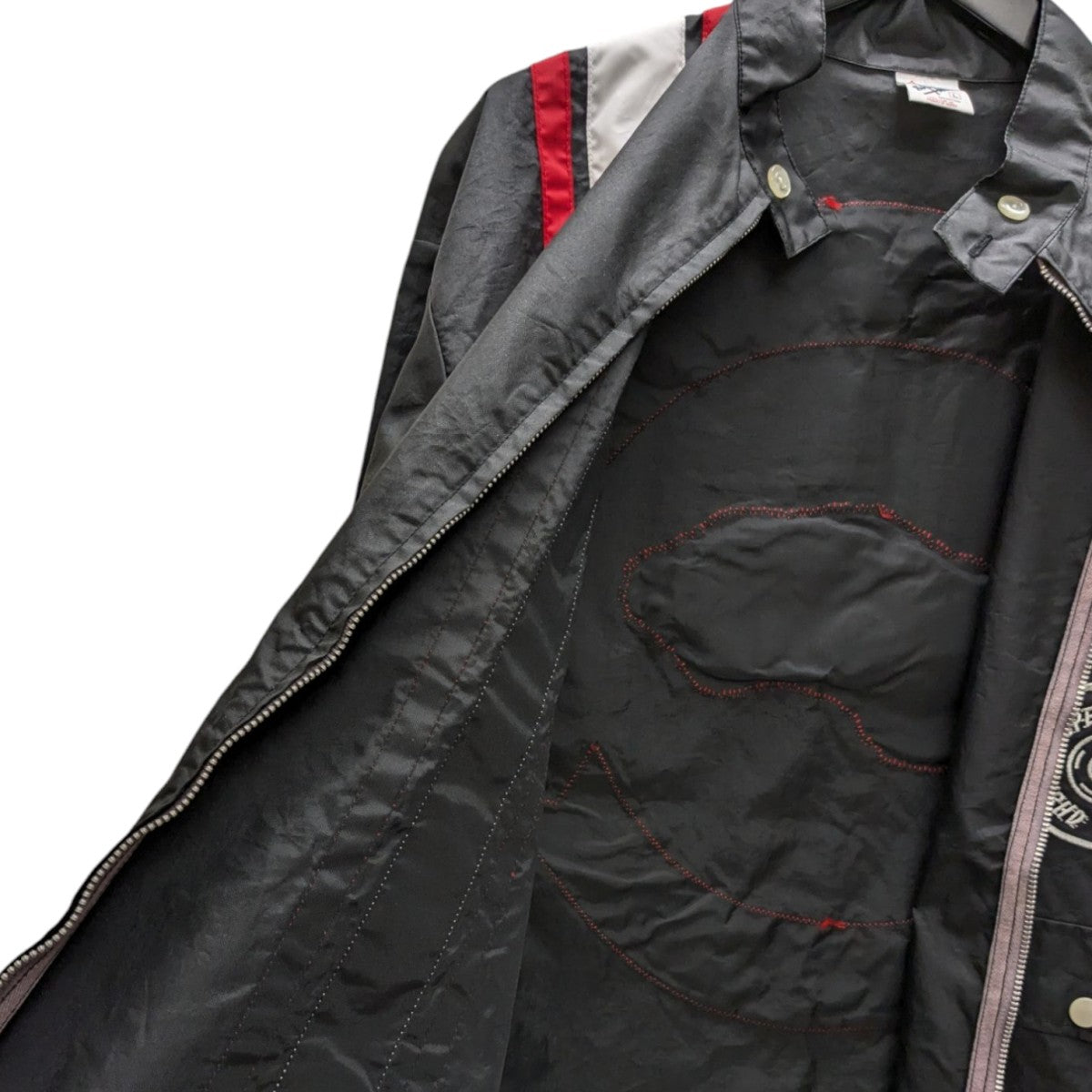 SAINT MICHAEL×NEIGHBORHOOD 25SSレーシングジャケットSM-HR3-0000-C73 古着・中古-6枚目のアイテム画像
