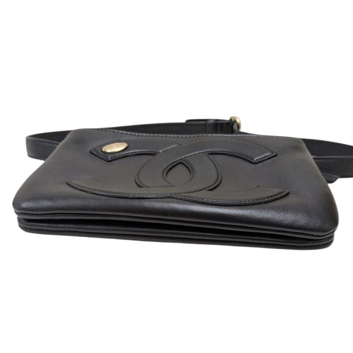 CHANEL １９年製ココマークウエストバッグ 古着・中古-5枚目のアイテム画像