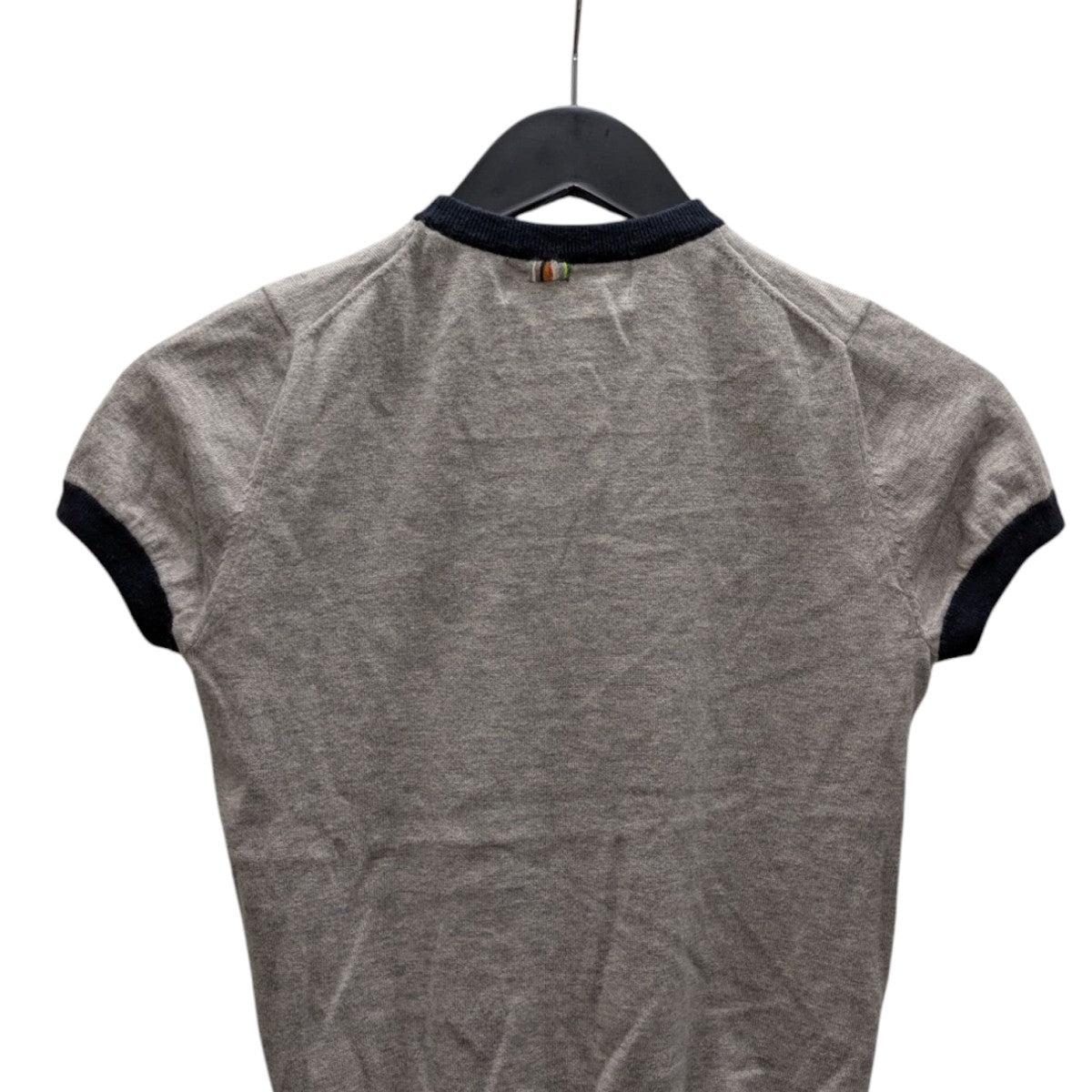 extreme cashmere x グレー半袖ニット CATEGORY エクストリームカシミヤ extreme cashmere x | YOKOA