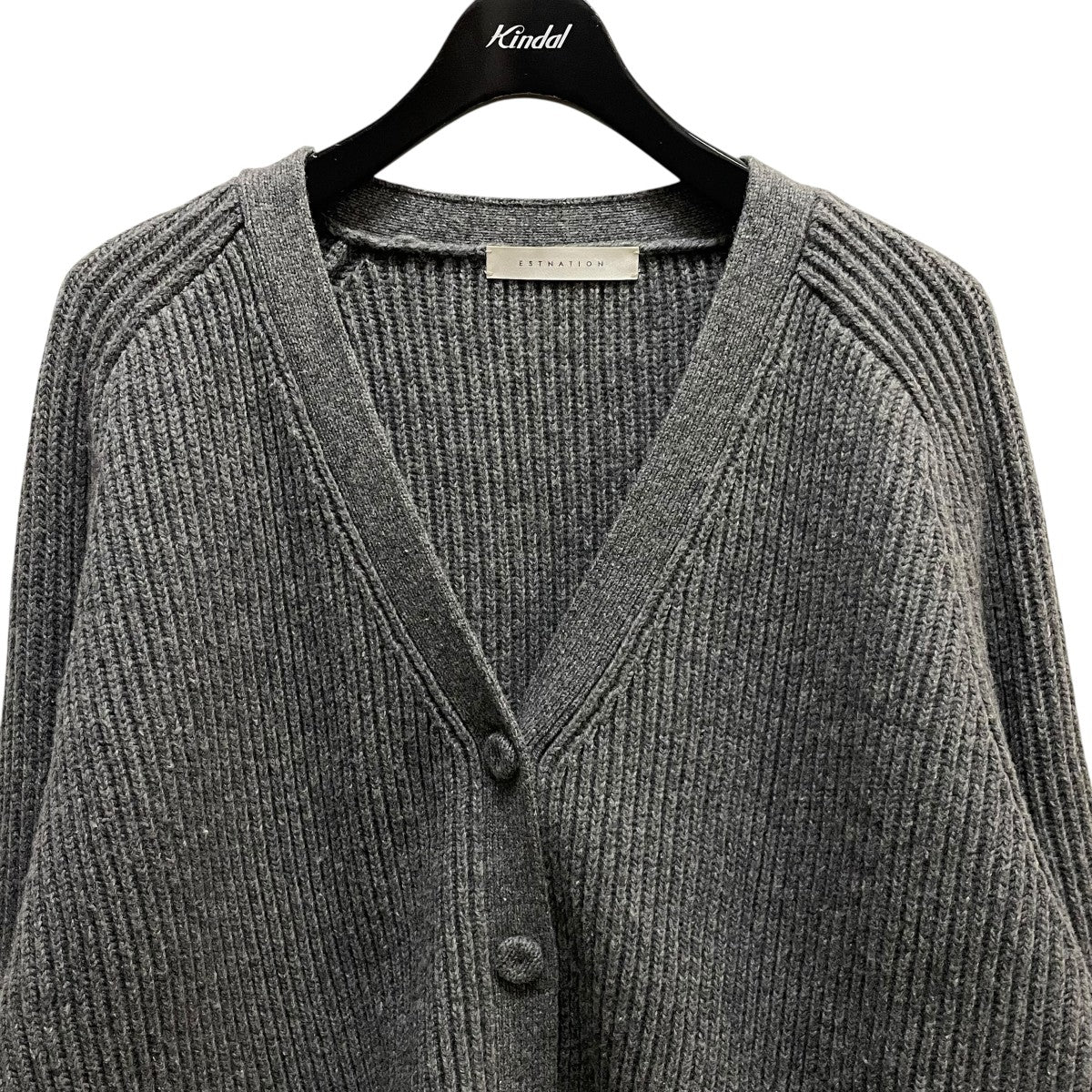 ESTNATION☆エストネーション☆ダメージニットカーディガン ESTNATION（エストネーション）の「ESTNATION / ダメージニット