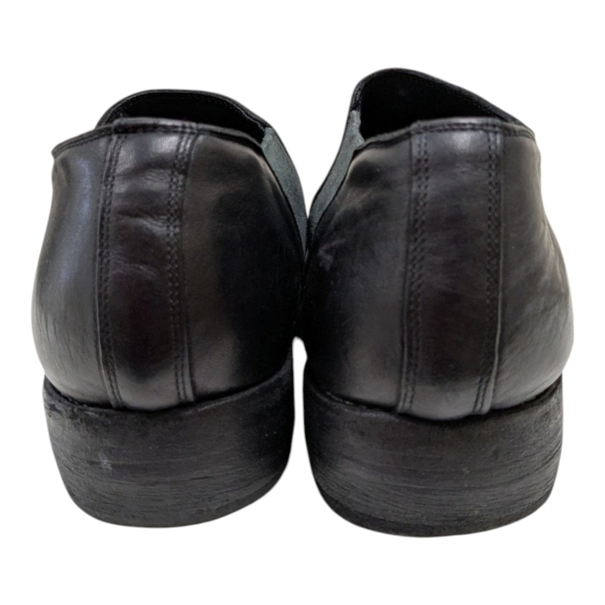 guidi グイディ 42 黒 レザー スリッポン サンダル GUIDI(グイディ) SLIP ONスリッポンレザーシューズ990EX 990EX