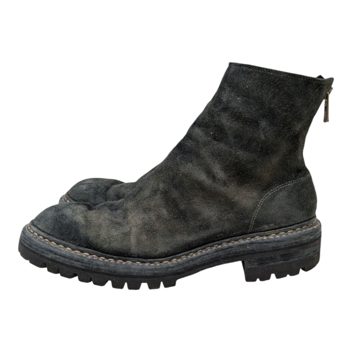 nonnative×UNDERCOVER×GUIDI バックジップブーツ ブラック