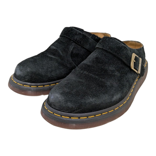 新品 箱タグ付 Dr.Martens ISHAM Archive 刺繍 黒 Dr．Martens(ドクターマーチン) ISHAMミュール ブラック サイズ 9