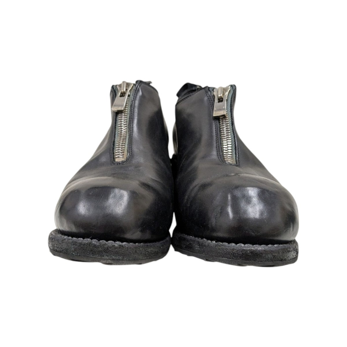 GUIDI(グイディ) フロントジップシューズ PL0FZ ブラック サイズ
