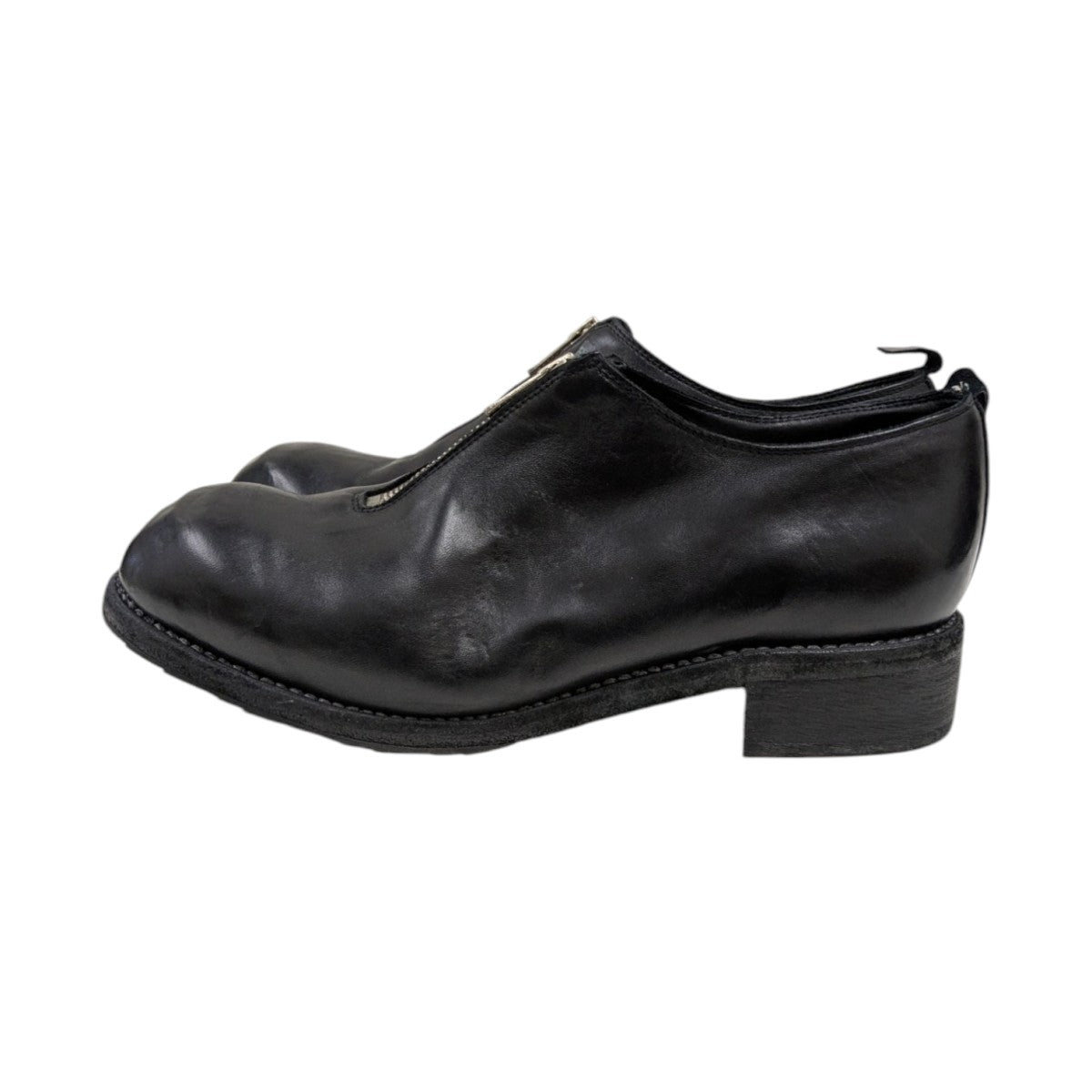 GUIDI◆グイディ/PL1/フロントジップ/41 GUIDI - 【PL1】馬革 フロントジップ ホースレザー ブーツ