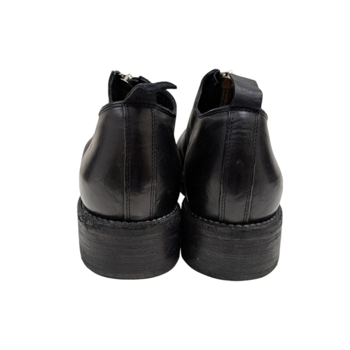 GUIDI(グイディ) フロントジップシューズ PL0FZ ブラック サイズ