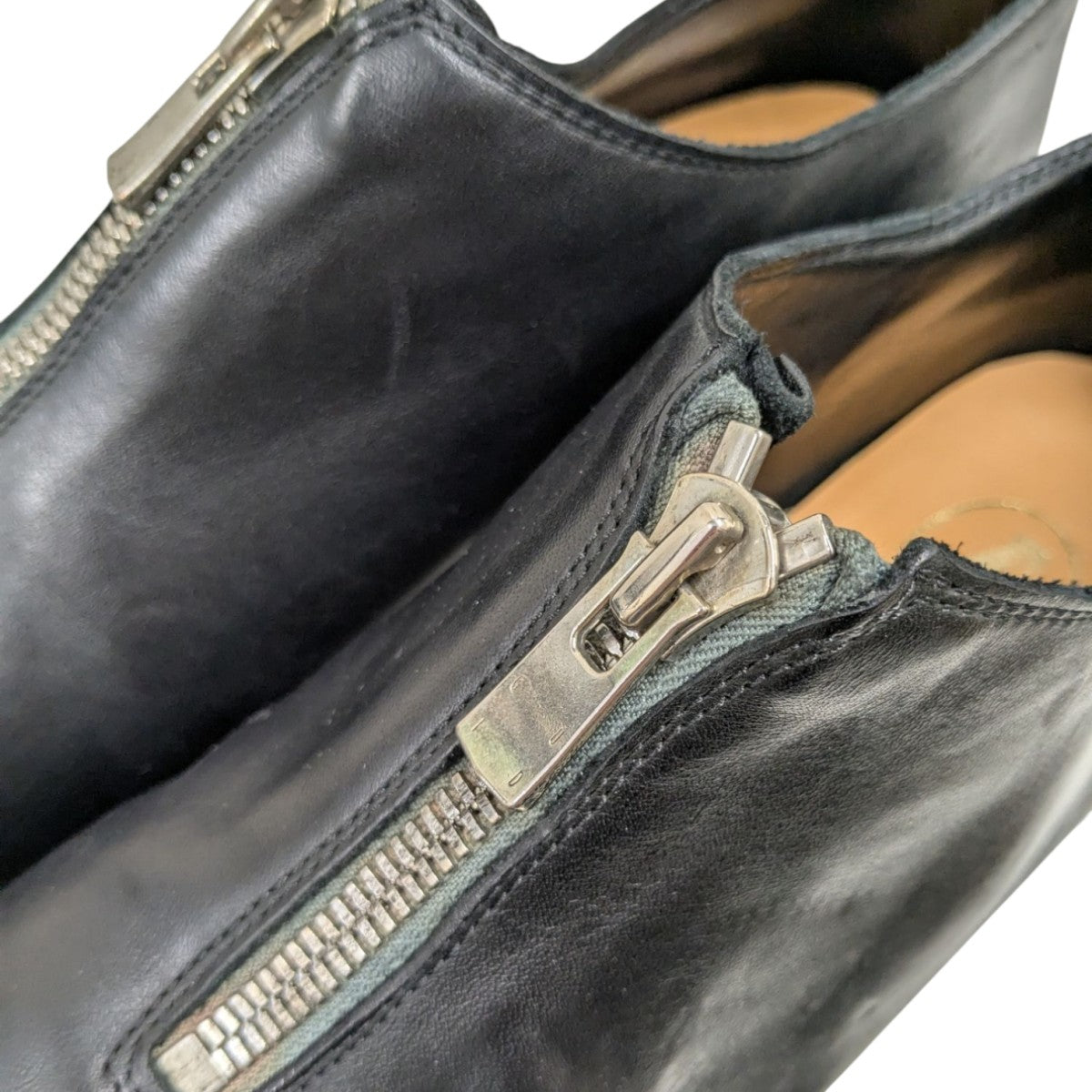 guidi サイズ44 バックジップ nonnative×UNDERCOVER×GUIDI バックジップブーツ ブラック