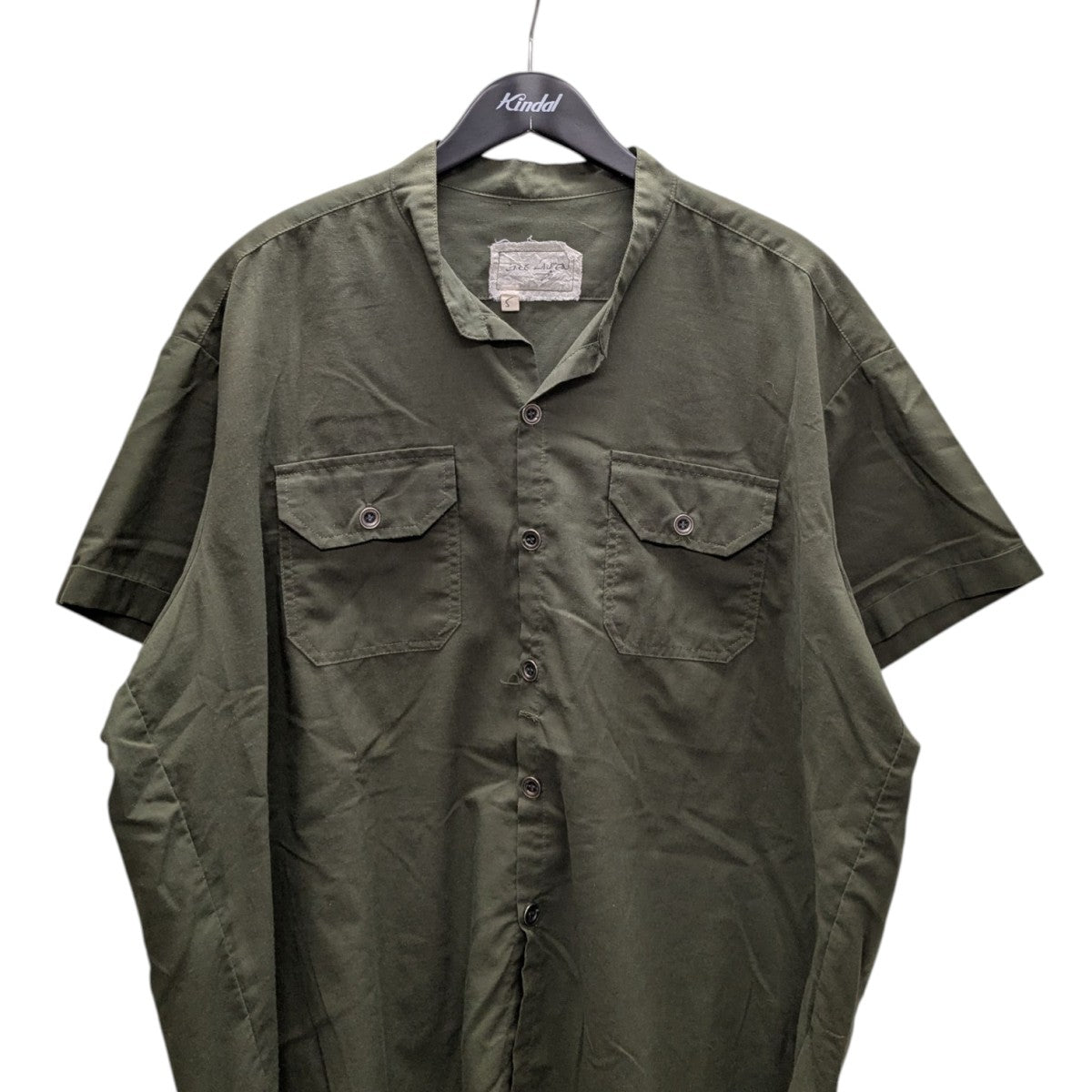 Greg Lauren ダークグレー アーミーテントパンツ サイズ1 GREG LAUREN（グレッグローレン）の「TENT CANVAS ZIG ZAG