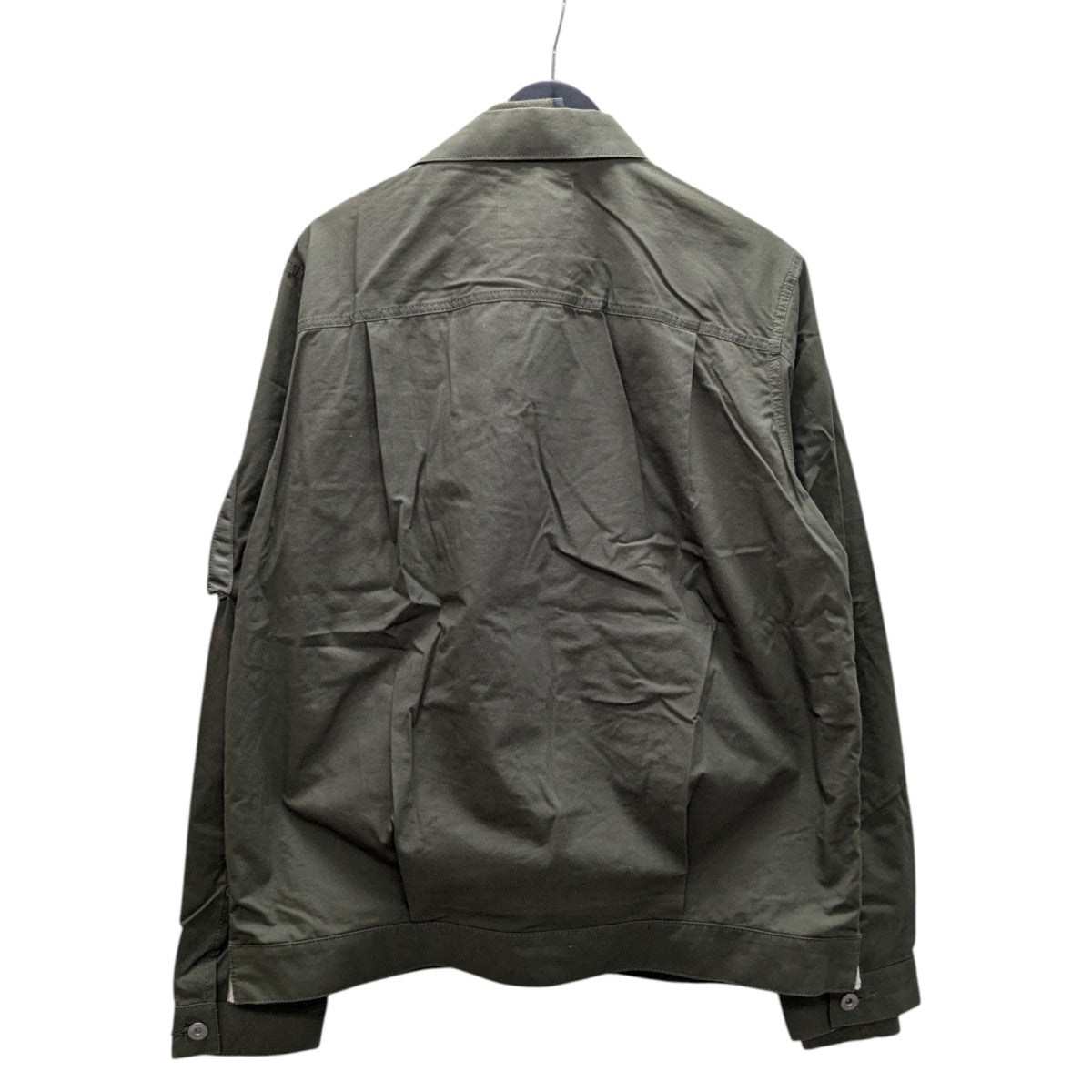sacai(サカイ) Cotton Nylon Oxford Blousonジップシャツ