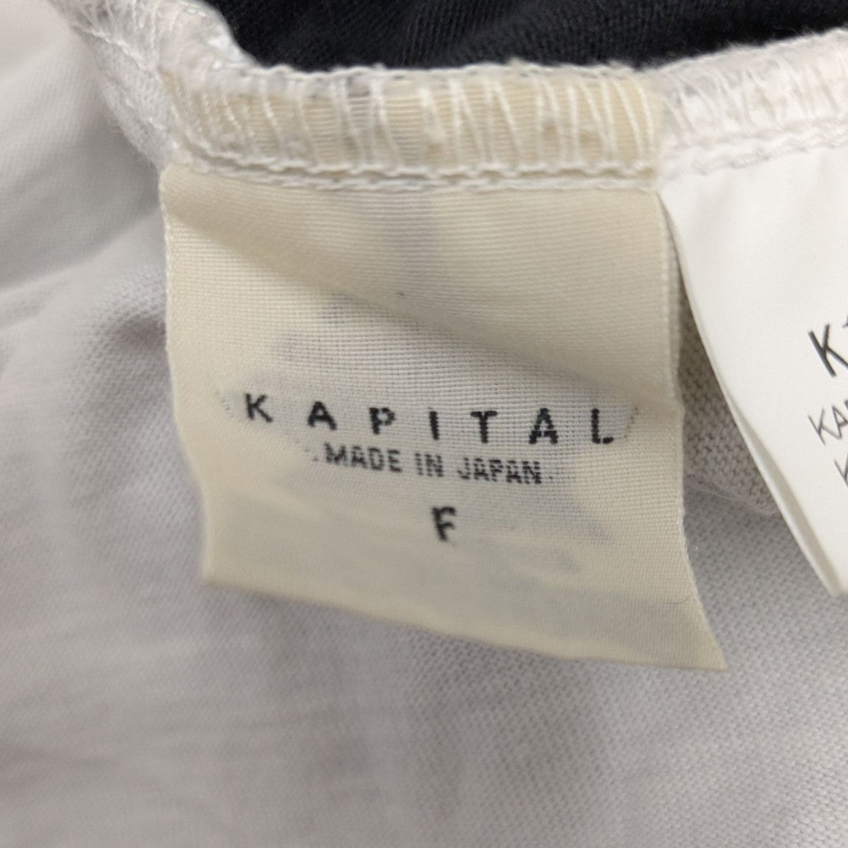 KAPITAL(キャピタル) ボーンTシャツ K1902SC823 ホワイト