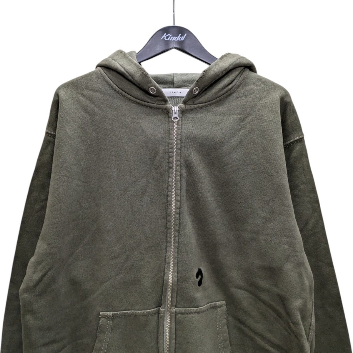 Jieda(ジエダ) PIGMENT J LOGO ZIP UP HOODIEジップパーカーJieda