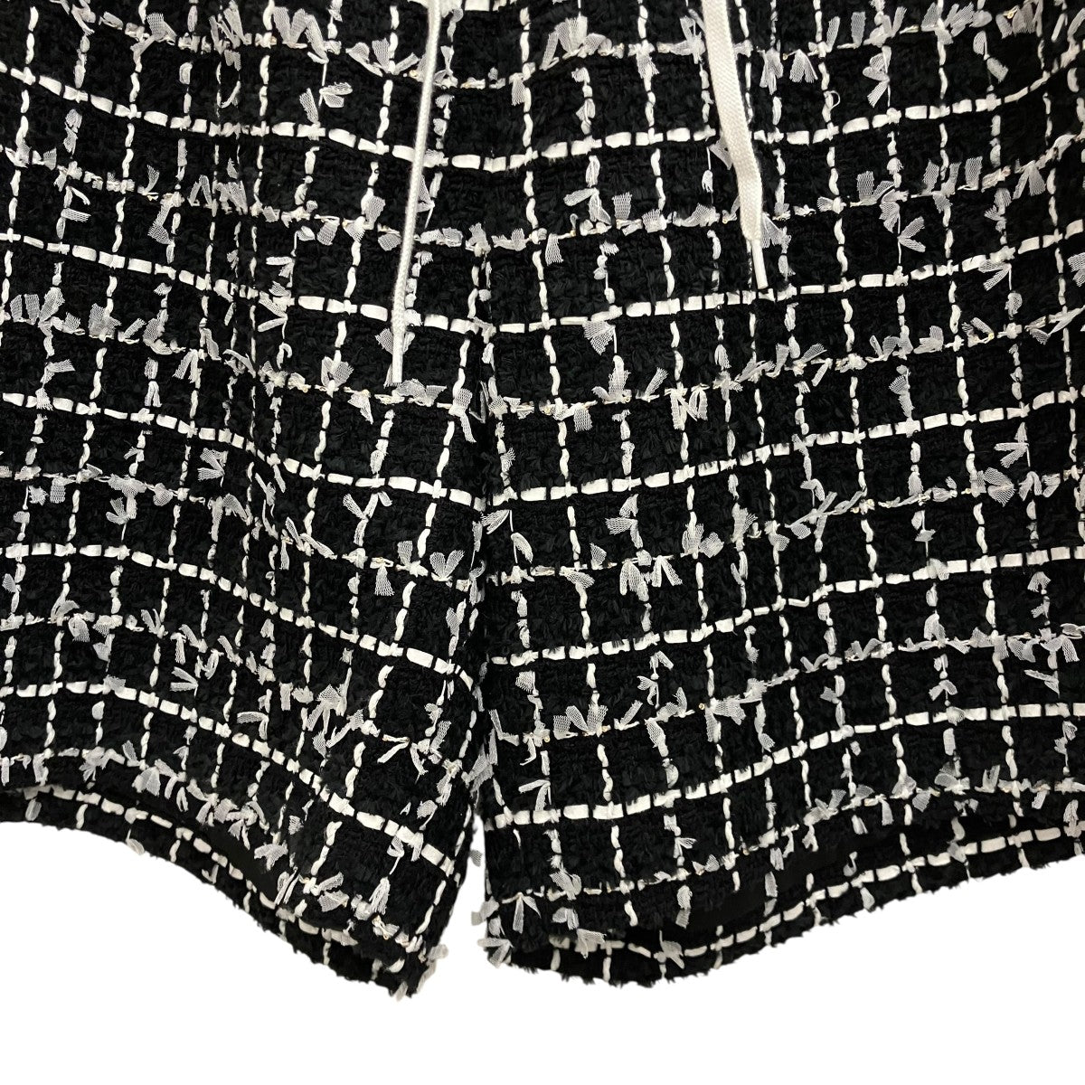 MADISON BLUE 25SS【DRAWSTRING BOXER SHORTS TWEED】ツイードハーフパンツMB251-3011 古着・中古-4枚目のアイテム画像