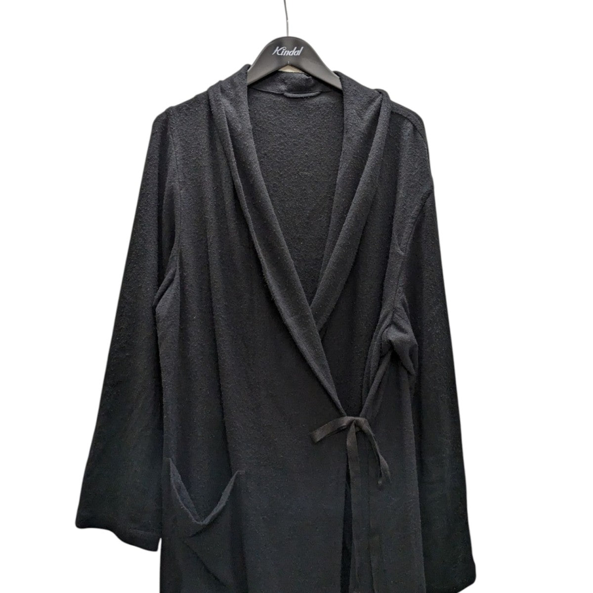 COMOLI 24SSシルクネップビエラ ローブコートZ01-04007 COMOLI(コモリ) 24SSシルクネップビエラ ローブコートZ01-04007 Z01