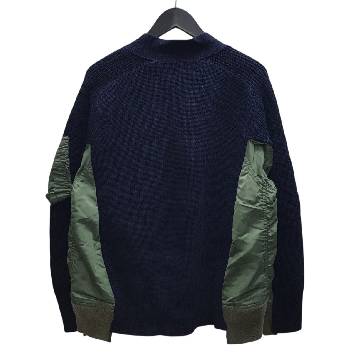 sacai(サカイ) ジップアップ カーディガン ニットジャケット SCW-112